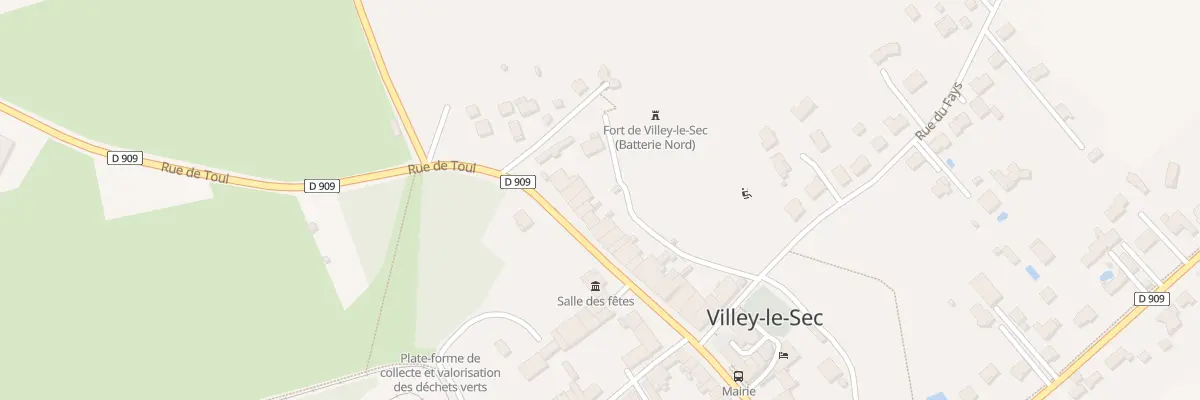 Plan du 28 Rue de Toul à Villey-le-Sec