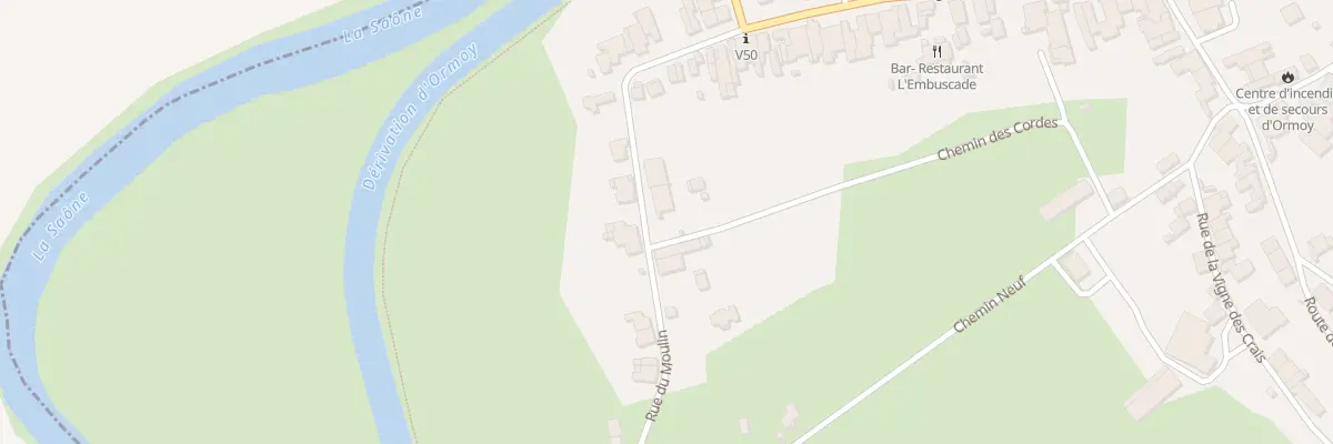 Plan du 3 Rue du Moulin à Ormoy