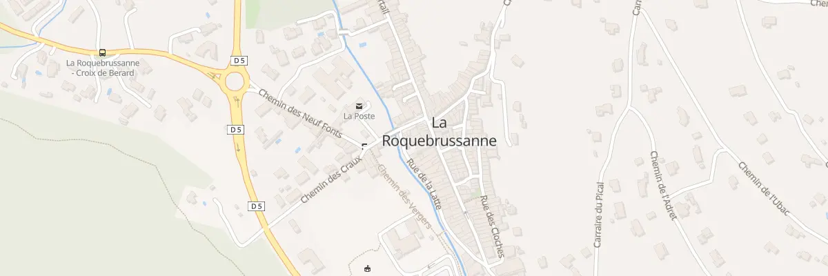 Plan du 61 Rue Georges Clémenceau à La Roquebrussanne