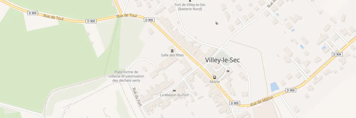 Plan du 5 Rue de Toul à Villey-le-Sec