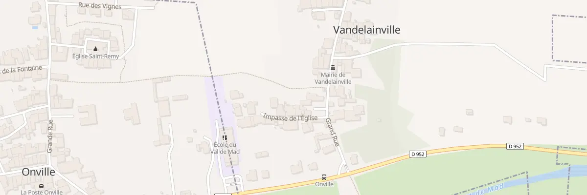 Plan du 5048 Imp de l’Eglise à Vandelainville