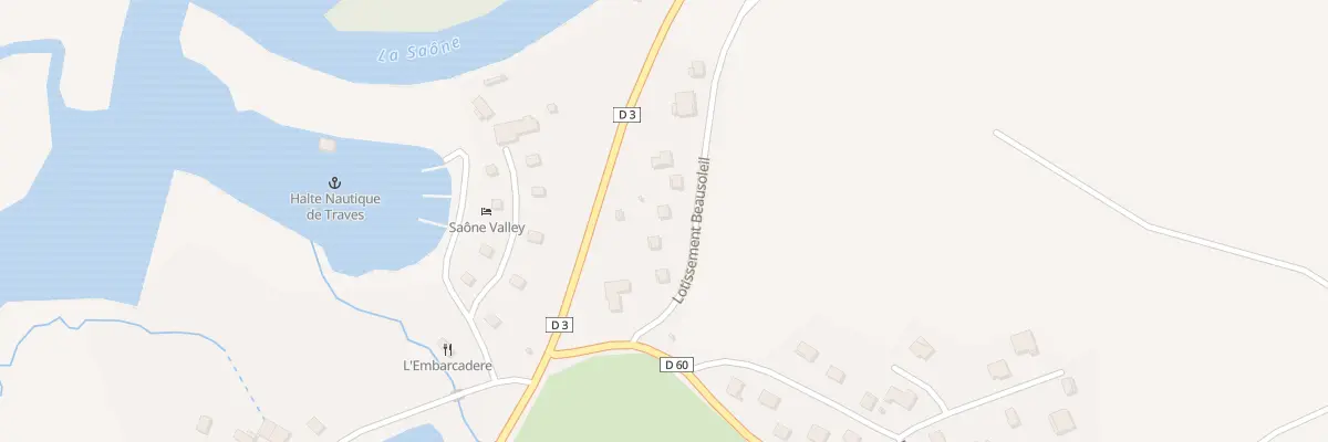 Plan du 5 Lot Beausoleil à Traves