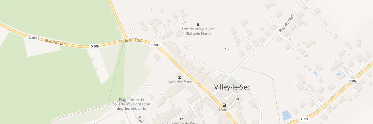 Plan du 22 Rue de Toul à Villey-le-Sec