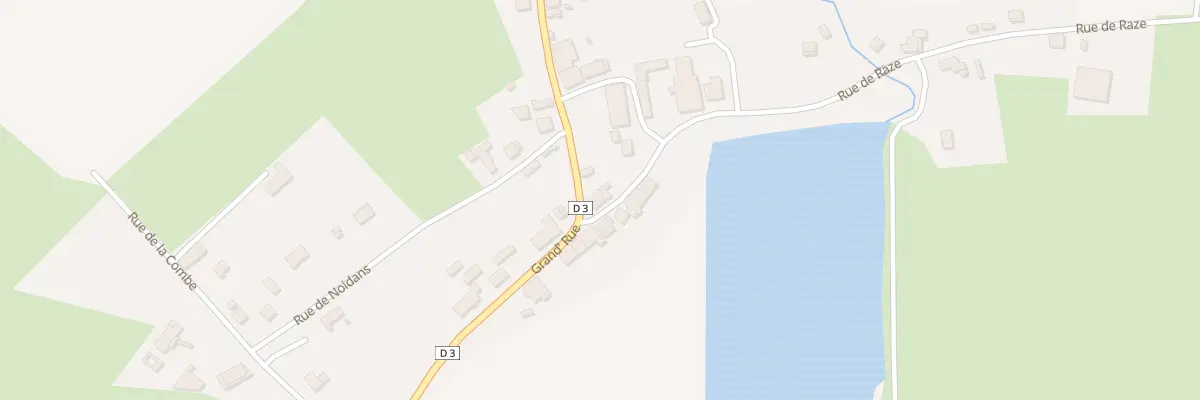 Plan du 1 Rue de Raze à Vy-le-Ferroux