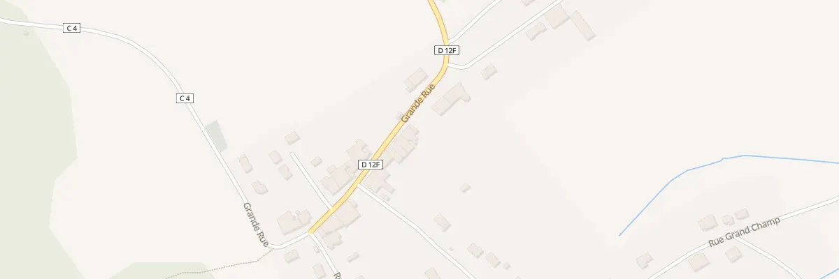 Plan du 7 Gr Grande Rue à Dolcourt