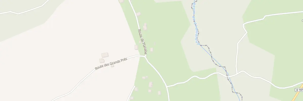 Plan du 128 Rte de Planaise à Chilly