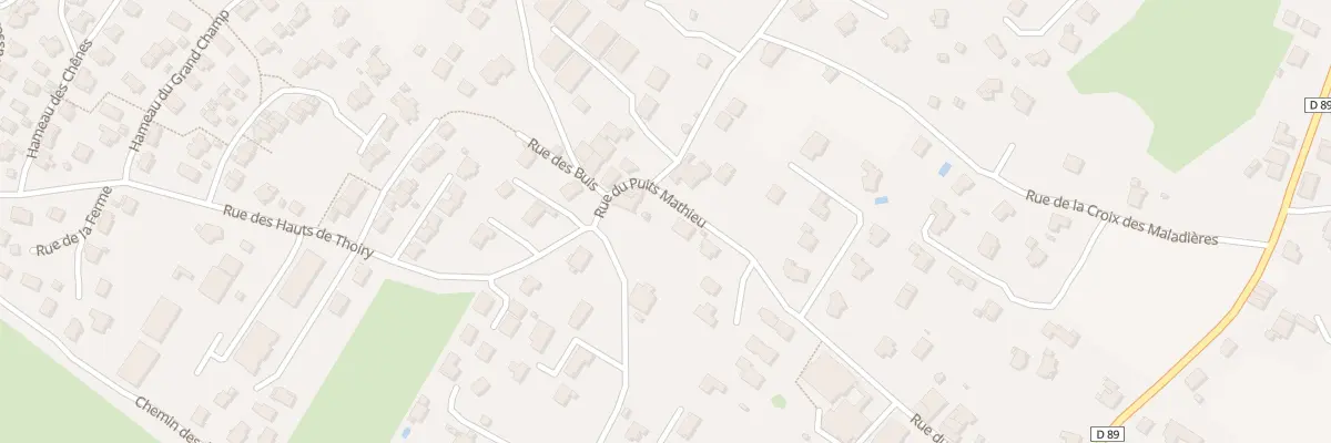 Plan du 522B Rue du Quart à Thoiry