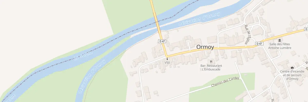 Plan du 46 Rue Antoine Lumiere à Ormoy