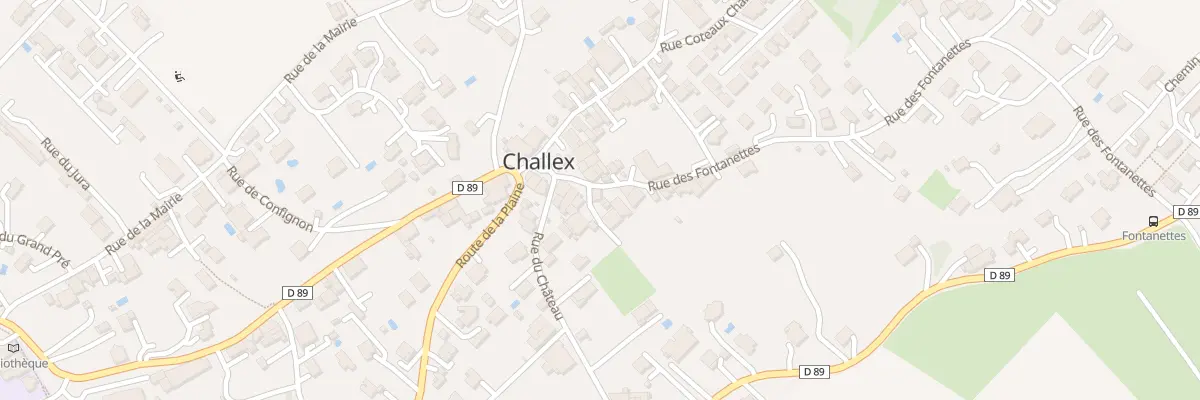 Plan du 32 Rue des Fontanettes à Challex