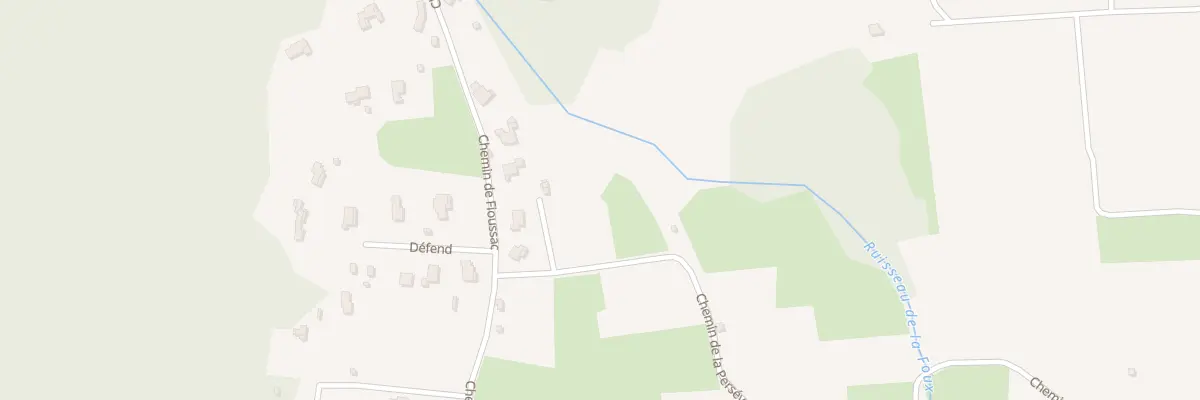 Plan du 5796 Fioussac à La Roquebrussanne