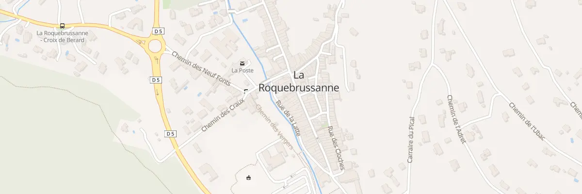 Plan du 5085 Le Village à La Roquebrussanne