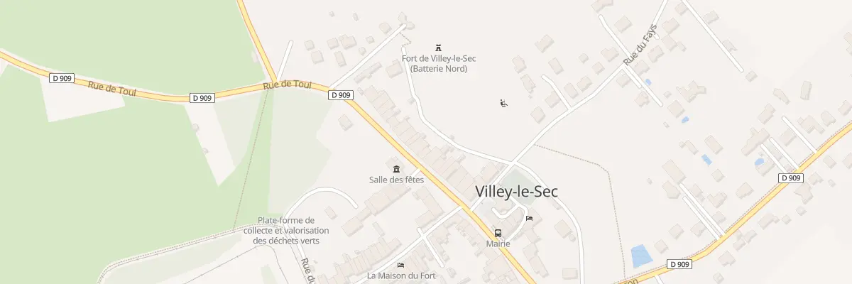 Plan du 18 Rue de Toul à Villey-le-Sec