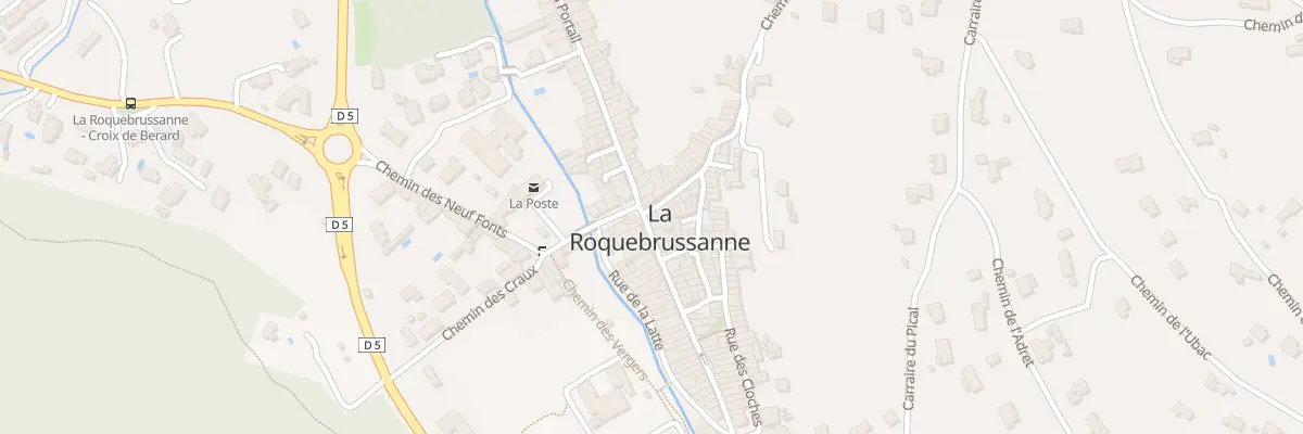 Plan du 54 Rue Georges Clémenceau à La Roquebrussanne