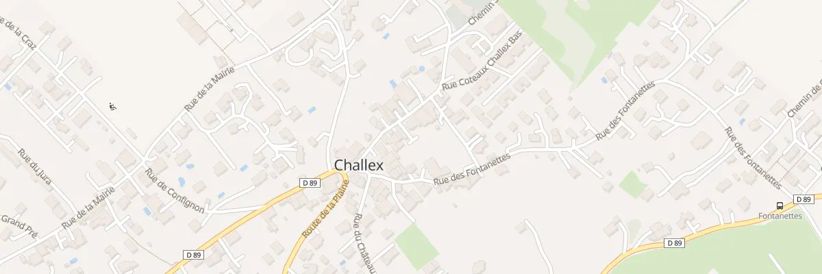 Plan du 56 Rue Saint Maurice à Challex
