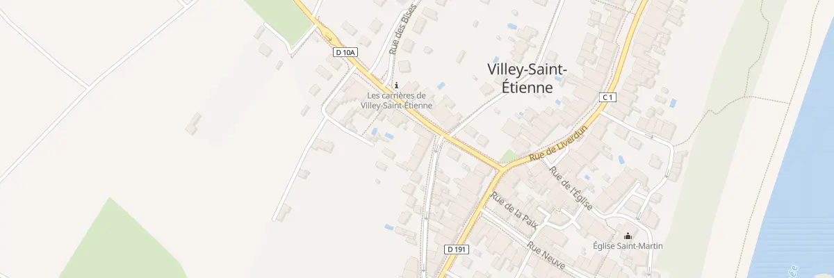Plan du 1 Rue du Faubourg à Villey-Saint-Étienne