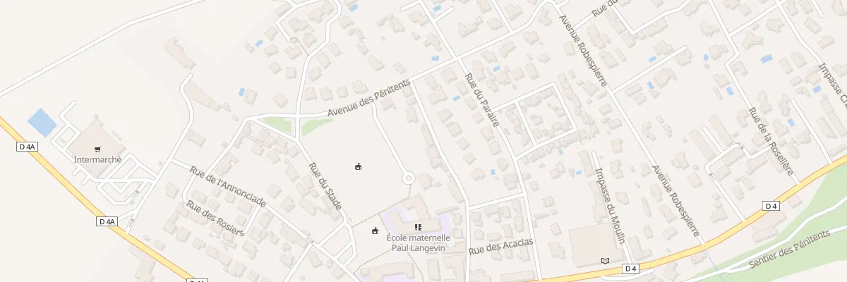 Plan du 15 Rue du Pavillon aux Mées