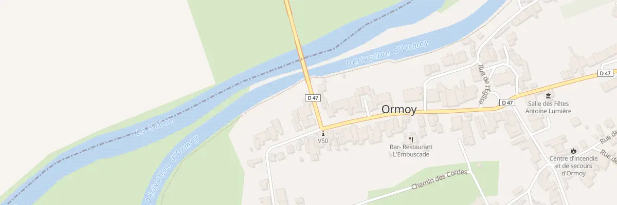 Plan du 1 Rue du Pont à Ormoy