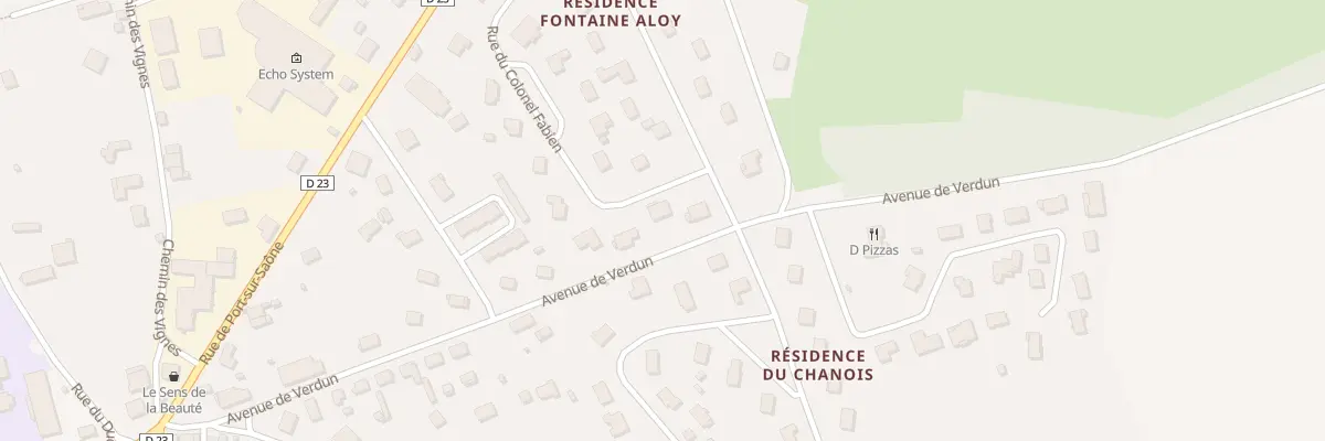 Plan du 19 Av de Verdun à Scey-sur-Saône-et-Saint-Albin