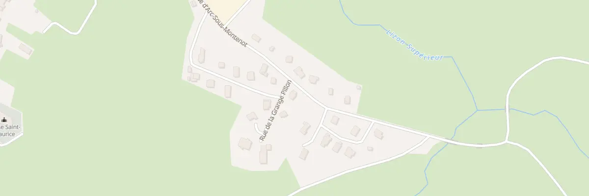 Plan du 1 Rue de la Grange Pillon à Lemuy