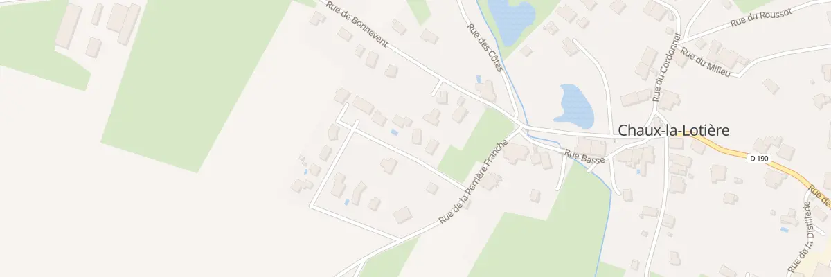 Plan du 4 Rue du Sillon à Boult