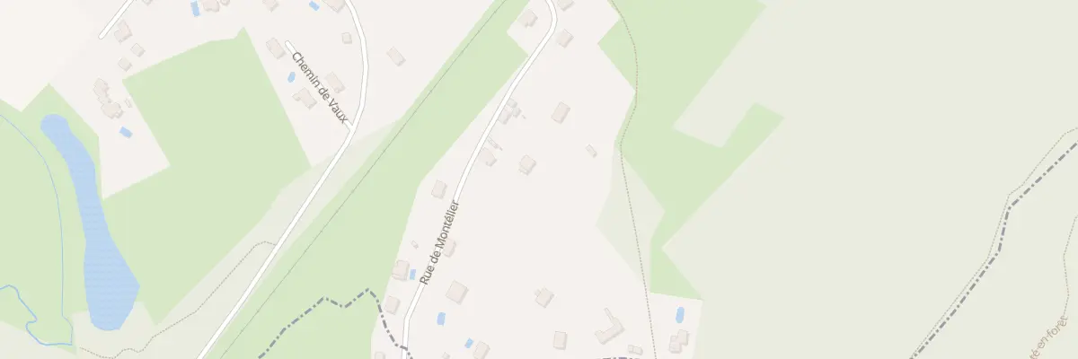 Plan du 7A Rue de Montelier aux Auxons