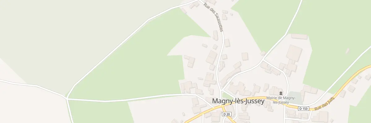 Plan du 7B Rue des Saussottes à Magny-lès-Jussey