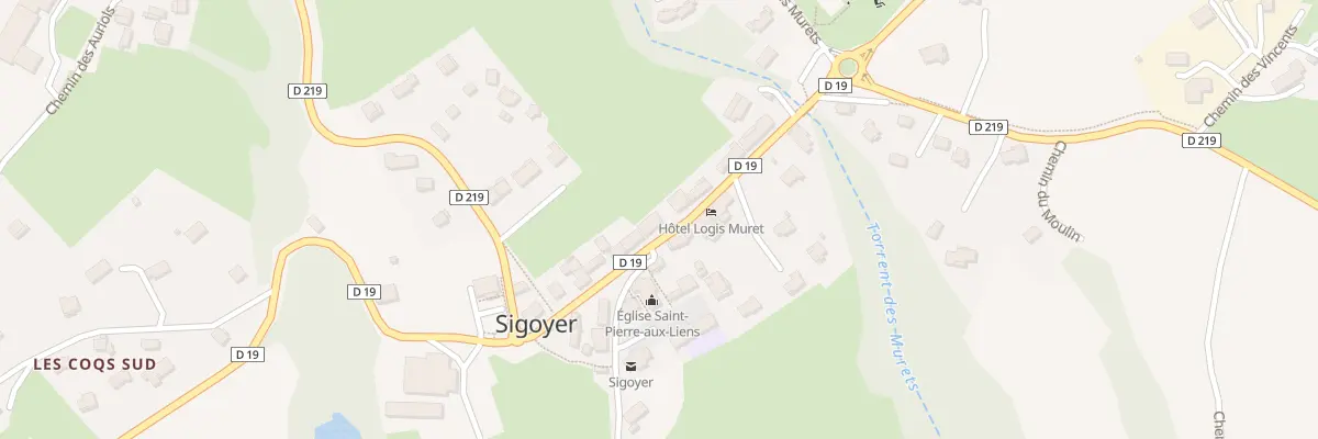 Plan du 5097 Le Village à Sigoyer