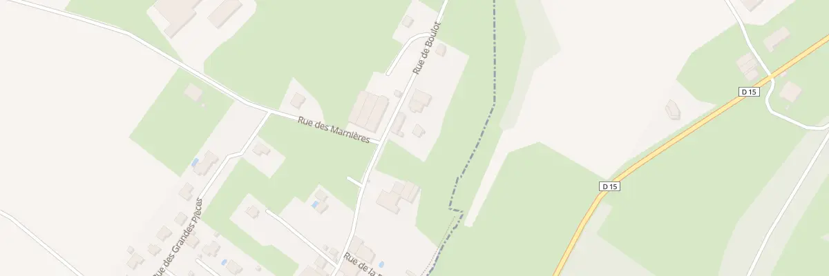 Plan du 7 Rue de Boulot à Chaux-la-Lotière