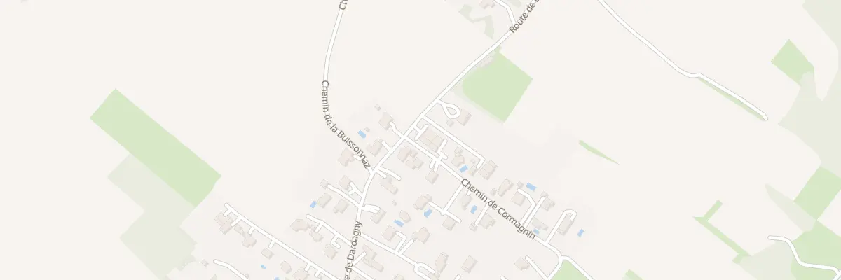 Plan du 242 Rte de Dardagny à Challex