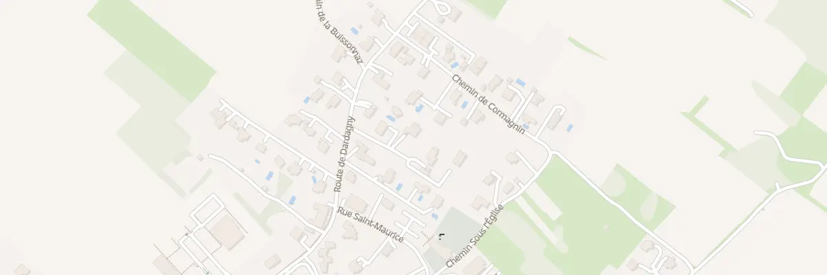 Plan du 53 Lot Le Levant à Challex