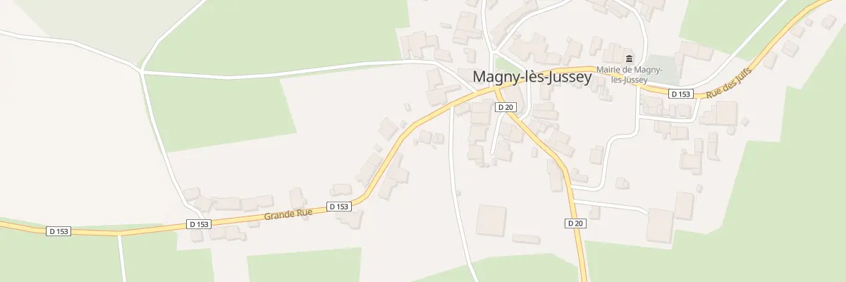 Plan du 13 Gr Grande Rue à Magny-lès-Jussey