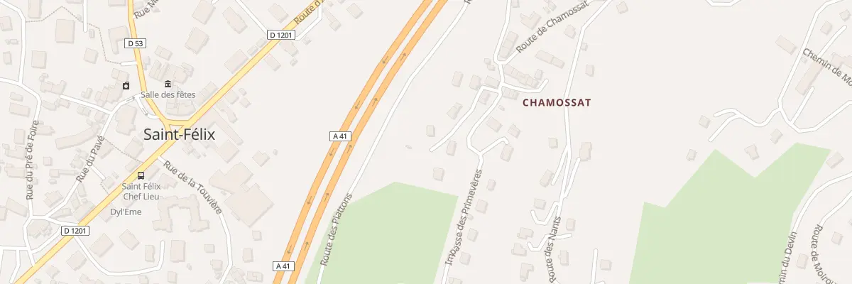 Plan du 110 Imp du Pré Poly à Saint-Félix