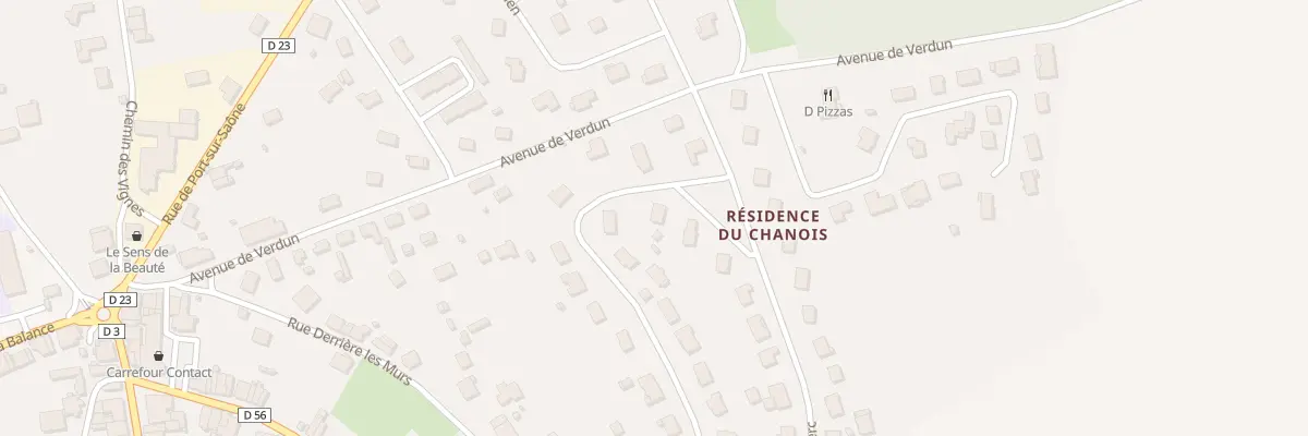 Plan du 54 Rue du Général Brosset à Scey-sur-Saône-et-Saint-Albin
