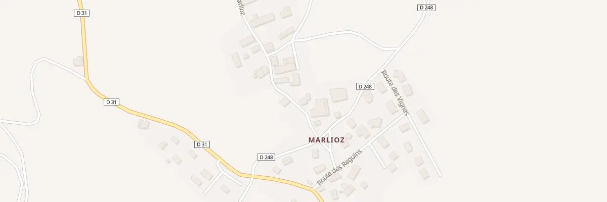 Plan du 130 Rte de Marlioz à Boussy