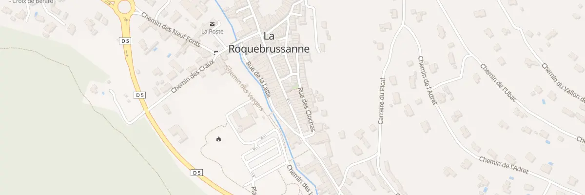 Plan du 5122 Rue Georges Clémenceau à La Roquebrussanne