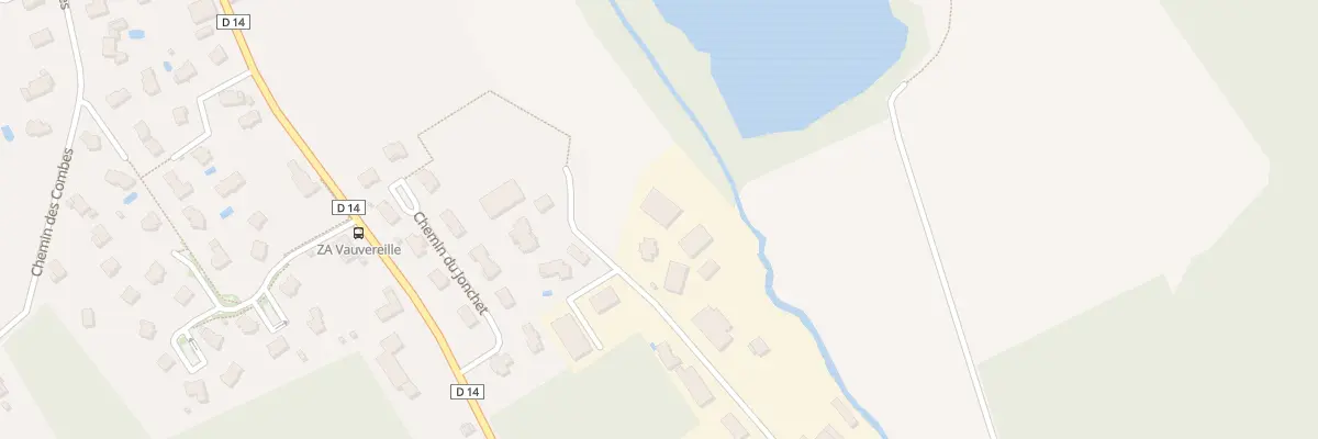 Plan du 2 Rue des Pres Rouge à Geneuille