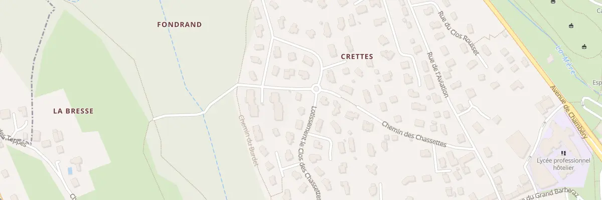 Plan du 30 Lot le Clos des Chassettes à Challes-les-Eaux