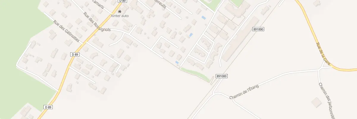 Plan du 14 Rue des Rossignols à Thoiry