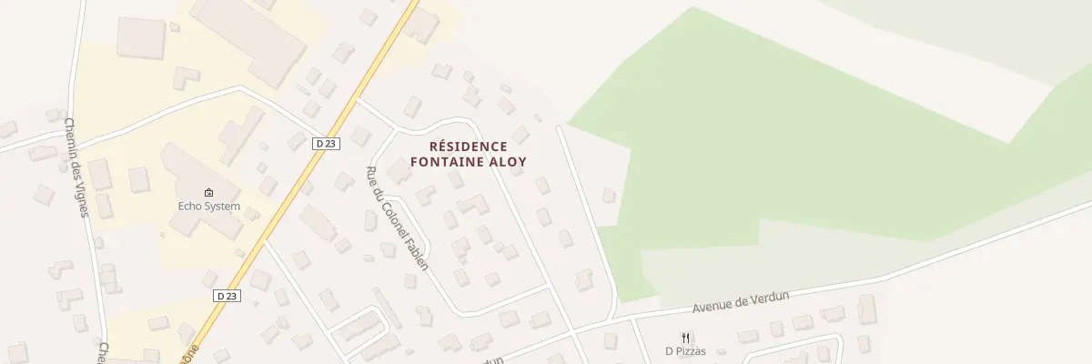 Plan du 20 Res Fontaine Aloy à Scey-sur-Saône-et-Saint-Albin