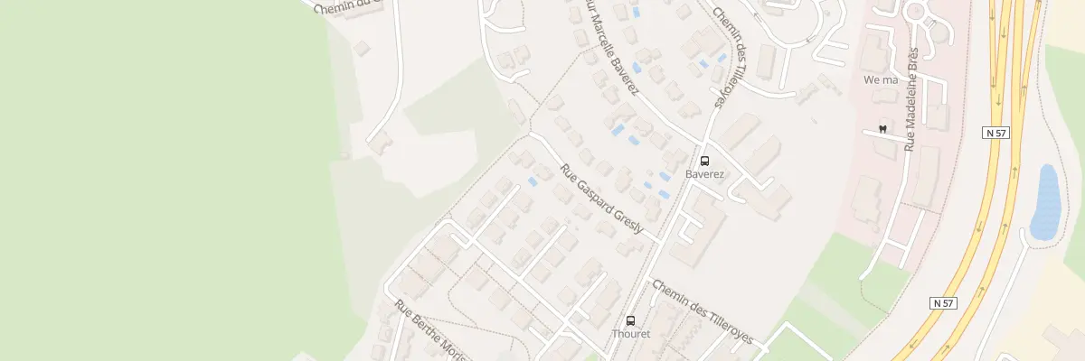 Plan du 9 Rue Gaspard Gresly à Besançon