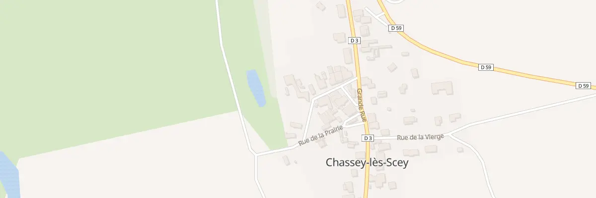 Plan du 11 Rue du Château à Chassey-lès-Scey