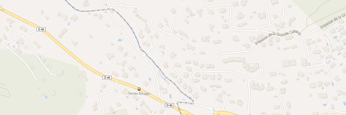 Plan du 9005 Che Gaudissard à La Valette-du-Var