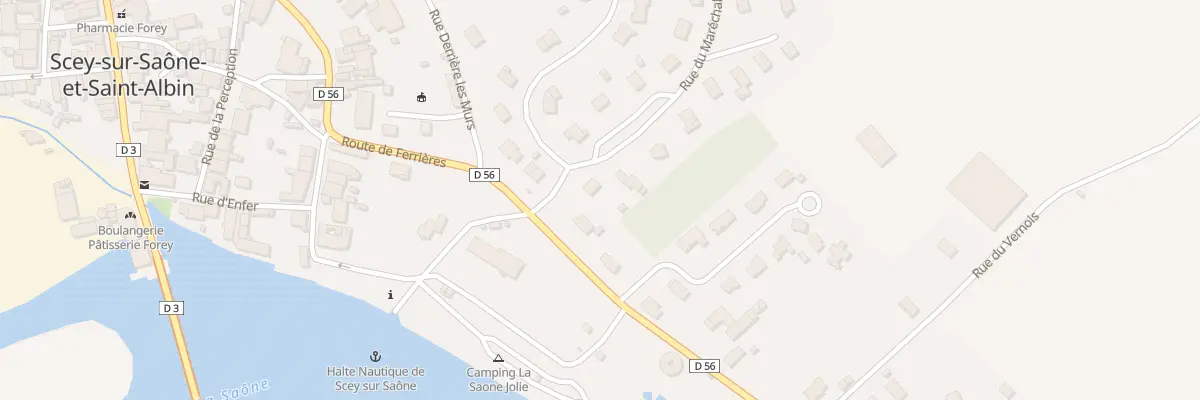 Plan du 41 Rue du Marechal Leclerc à Scey-sur-Saône-et-Saint-Albin