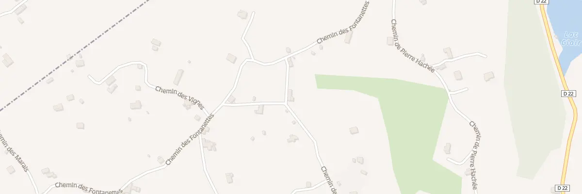 Plan du 410 Che des Combes à Porte-de-Savoie