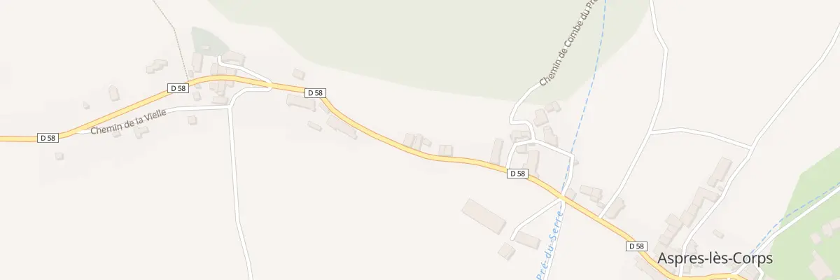 Plan du 5032 Pellissier à Aspres-lès-Corps