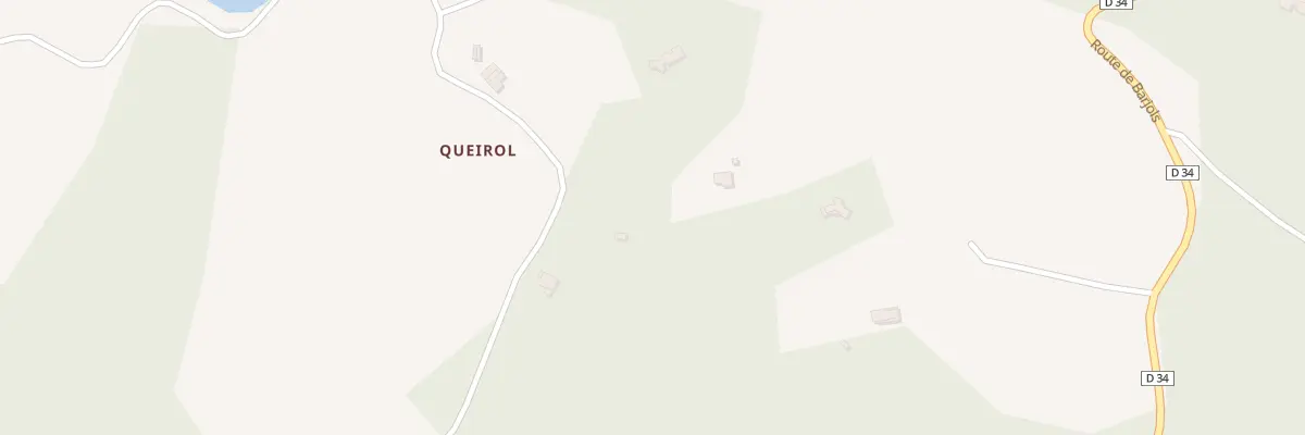Plan du 5068 Queirol à Châteauvert