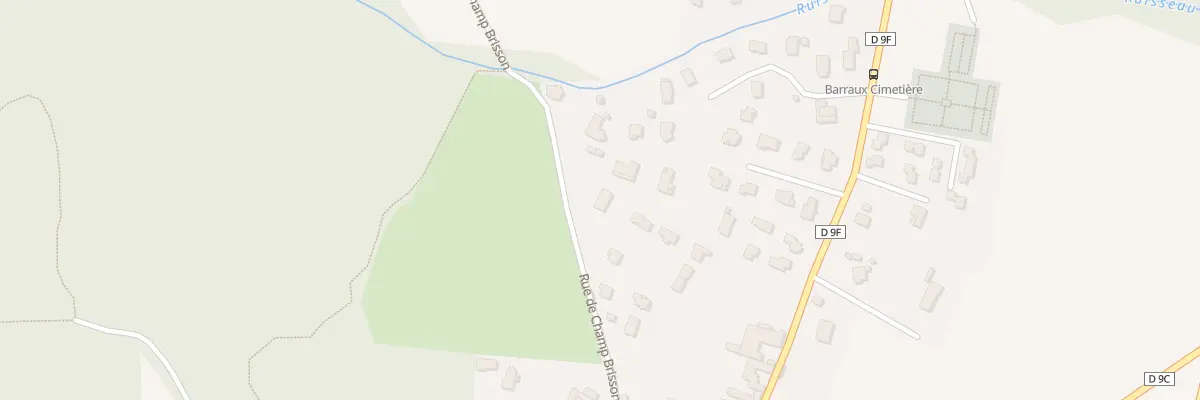 Plan du 326 Rue de Champ Brisson à Barraux