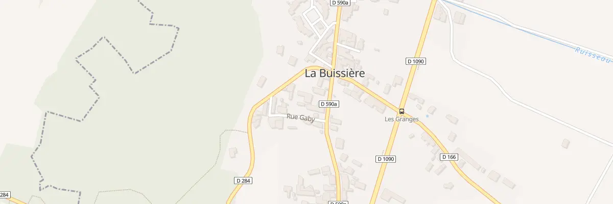 Plan du 294 Rue de Granges à La Buissière