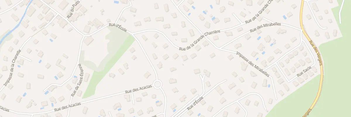 Plan du 8 Rue de la Grande Charrière à Miserey-Salines
