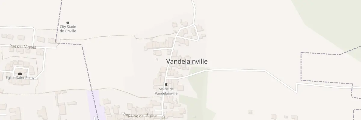 Plan du 3 Imp Moreaubevignes à Vandelainville